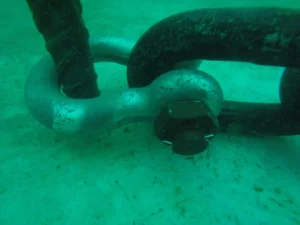 mouillage pour un navire de 60 mètres