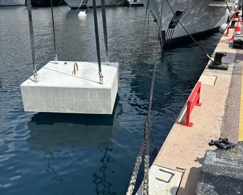 Mouillage corps mort